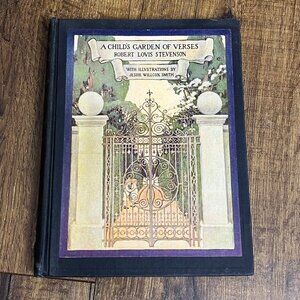 1905 A Child's Garden of Verses Robert Stevenson Hardcover Illustrated